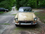 1973 MG MGB Mustard Yellow Kermit Coble Jr