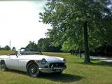 1971 MG MGB White Al Mann
