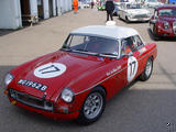 1962 MG MGB MkI Tartan Red John Milland