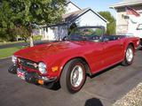 1976 Triumph TR6 Carmine Red Douglas F