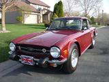 1976 Triumph TR6 Carmine Red Douglas F